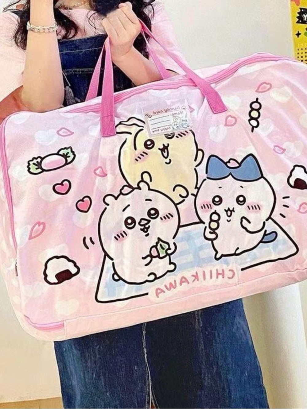 Chiikawa storage bag